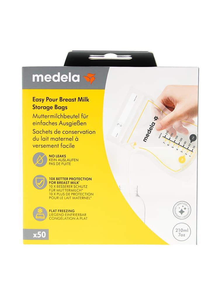Medela 50 Sachets de Conservation pour Lait Maternel